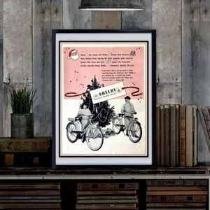 SHELBY Bicycle AD 1946 Print Advertising